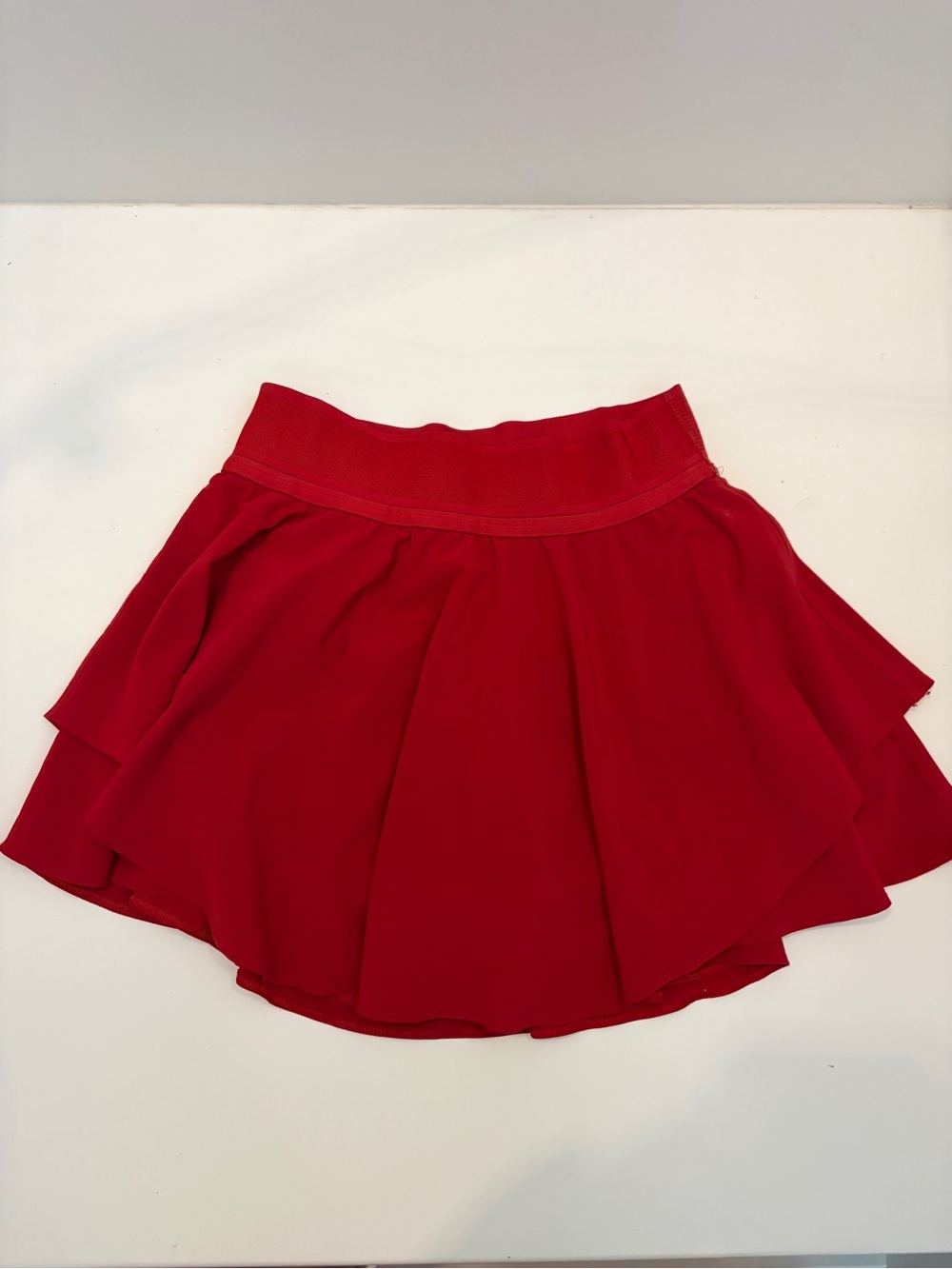 Lululemon Court Rival High-Rise Skirt Red